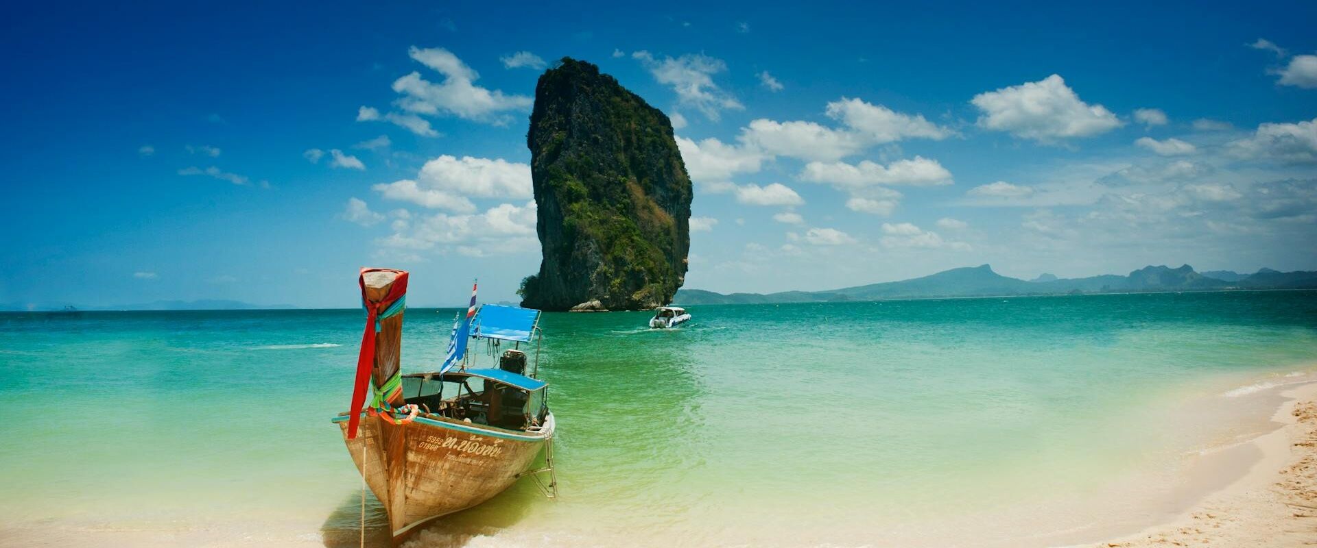 Sunset at Ao Nang Beach captured during a guided Ao Nang Tours experience with Legend Travel Group.